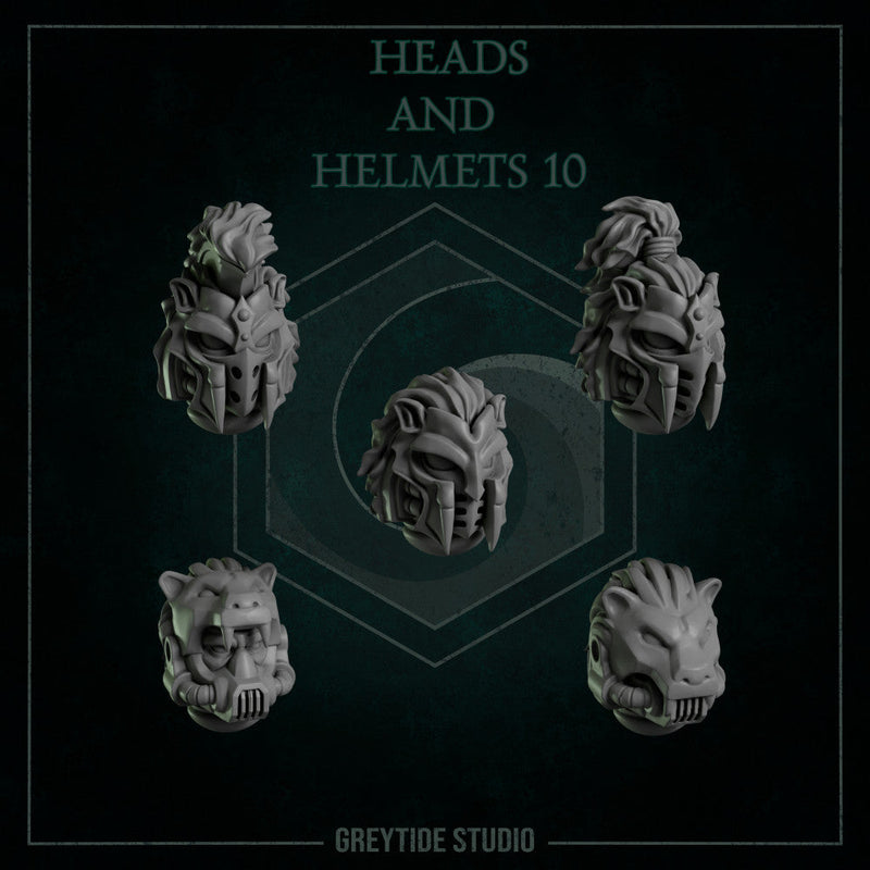 Eternal Pilgrims Heads And Helmets 10