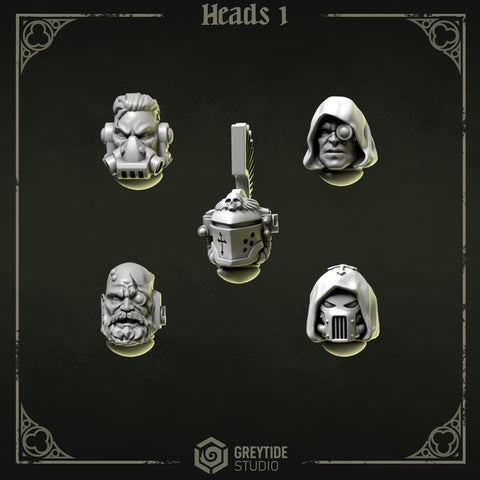 Eternal Pilgrims Heads And Helmets 1