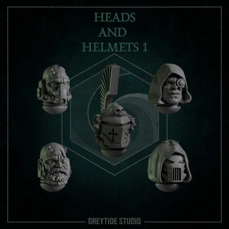 Eternal Pilgrims Heads And Helmets 1