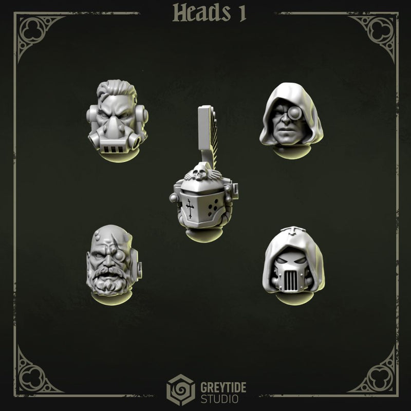Eternal Pilgrims Heads And Helmets 1
