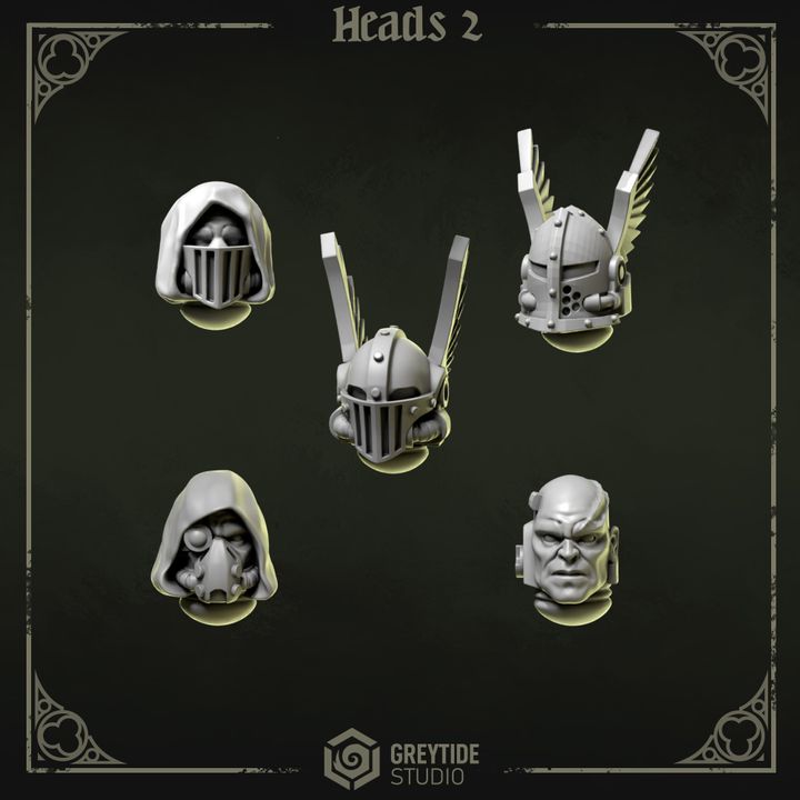 Eternal Pilgrims Heads And Helmets 2