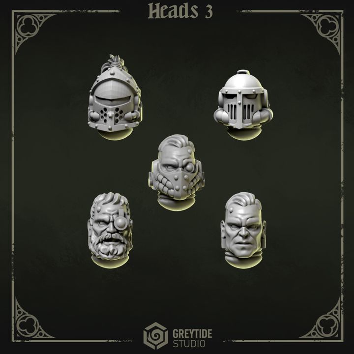 Eternal Pilgrims Heads And Helmets 3