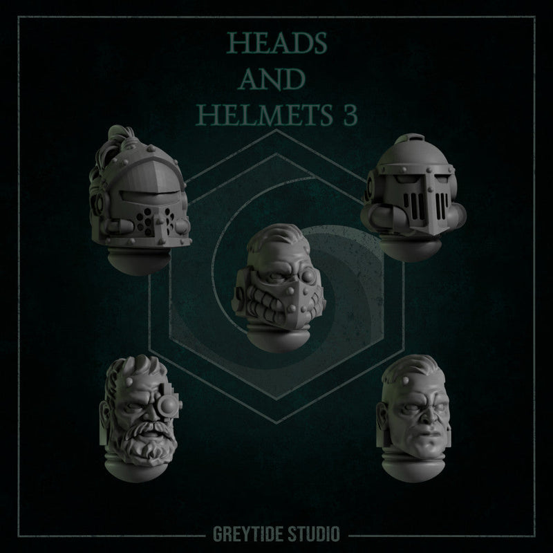 Eternal Pilgrims Heads And Helmets 3