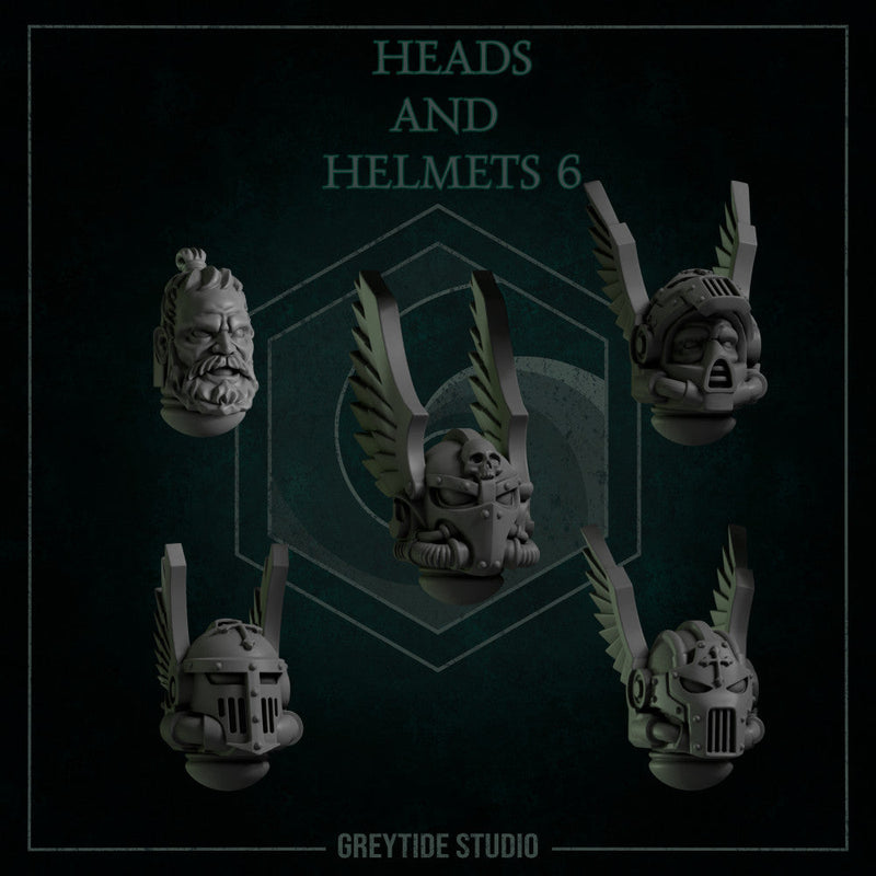 Eternal Pilgrims Heads And Helmets 6