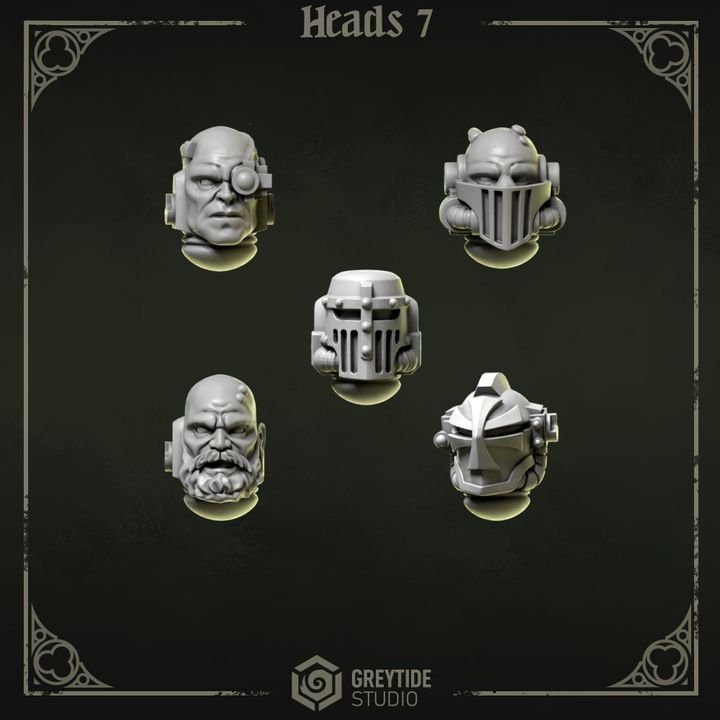 Eternal Pilgrims Heads And Helmets 7