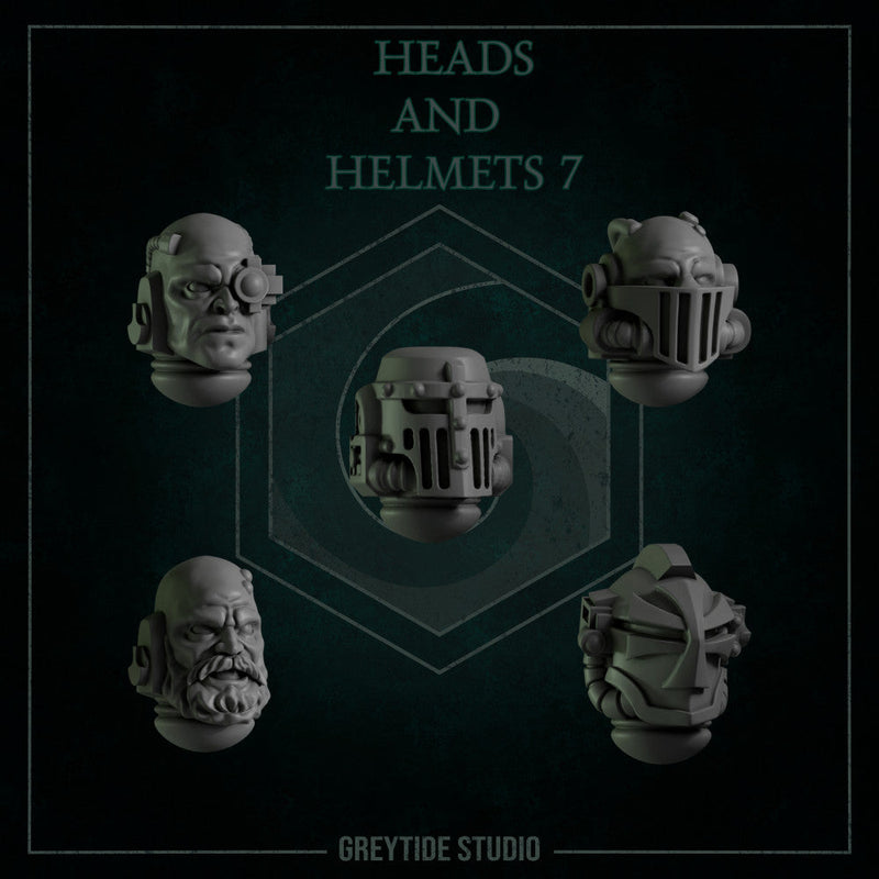 Eternal Pilgrims Heads And Helmets 7
