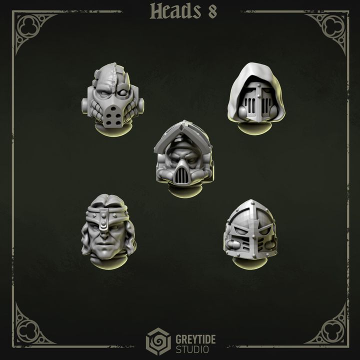 Eternal Pilgrims Heads And Helmets 8