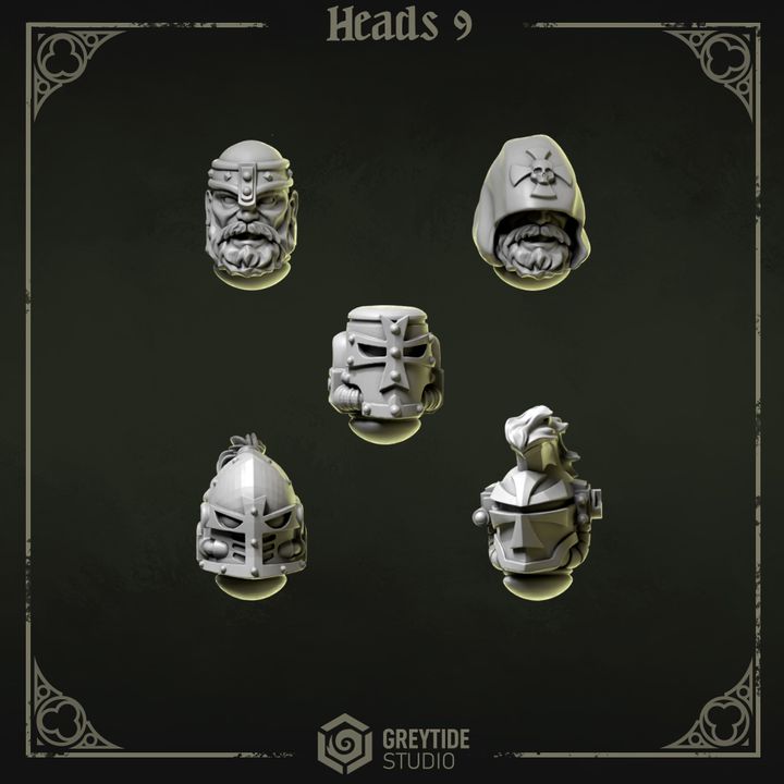Eternal Pilgrims Heads And Helmets 9