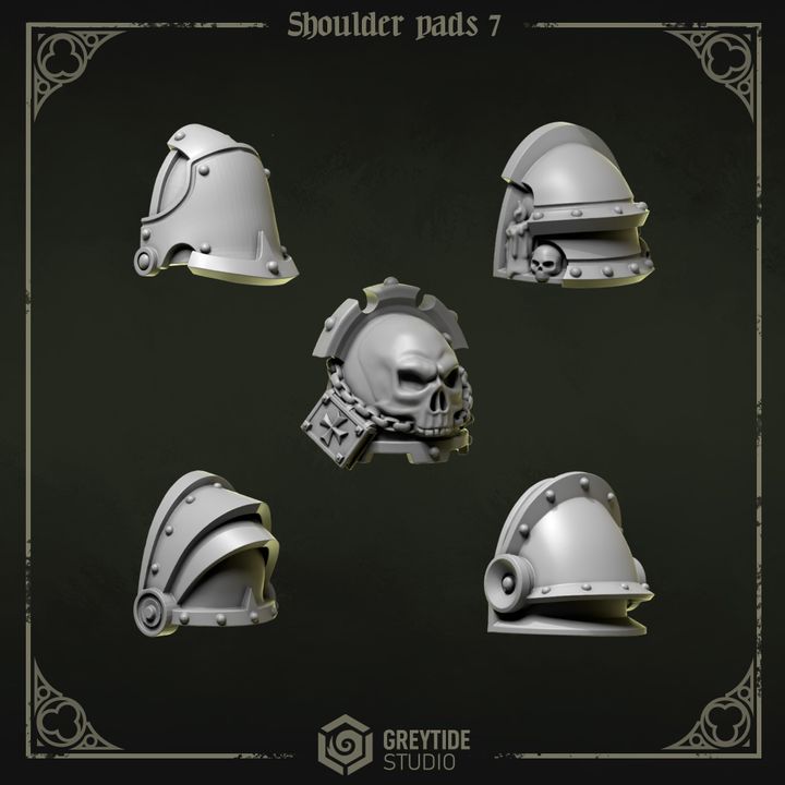 Eternal Pilgrims Shoulder Pads 7