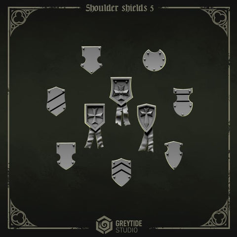 Eternal Pilgrims Shoulder Shields 5 Decoration