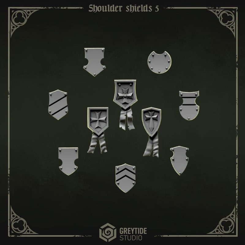 Eternal Pilgrims Shoulder Shields 5 Decoration