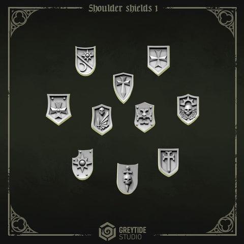 Eternal Pilgrims Shoulder Shields Decoration 1