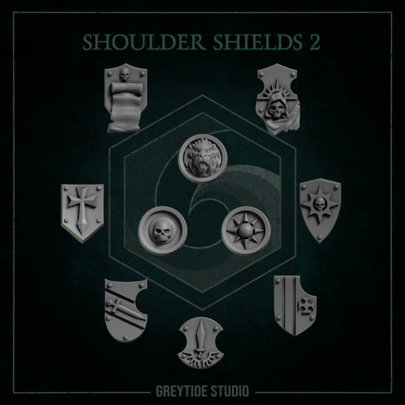 Eternal Pilgrims Shoulder Shields Decoration 2