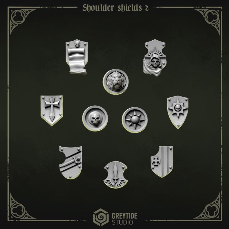 Eternal Pilgrims Shoulder Shields Decoration 2