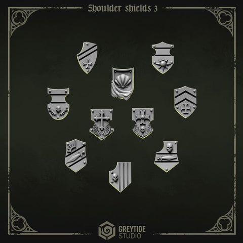 Eternal Pilgrims Shoulder Shields Decoration 3