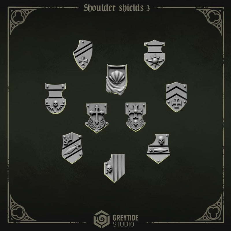 Eternal Pilgrims Shoulder Shields Decoration 3