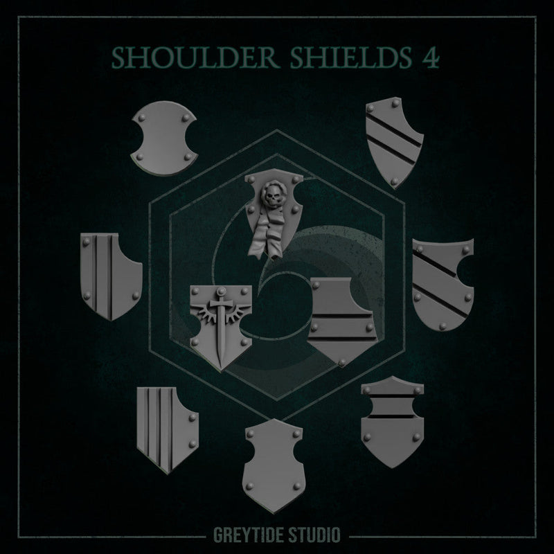 Eternal Pilgrims Shoulder Shields Decoration 4