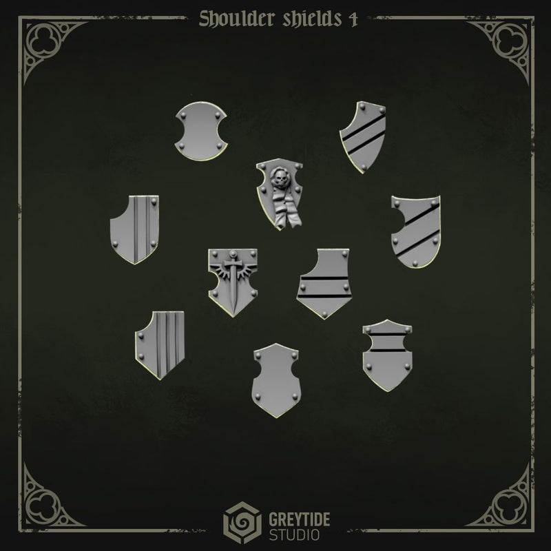Eternal Pilgrims Shoulder Shields Decoration 4