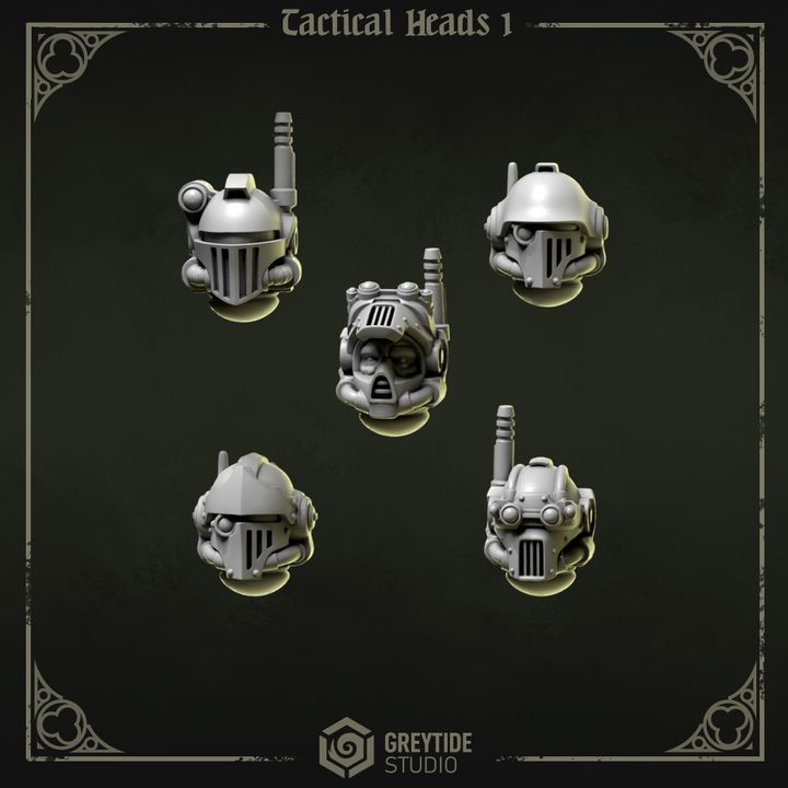 Eternal Pilgrims Tactical Heads 1
