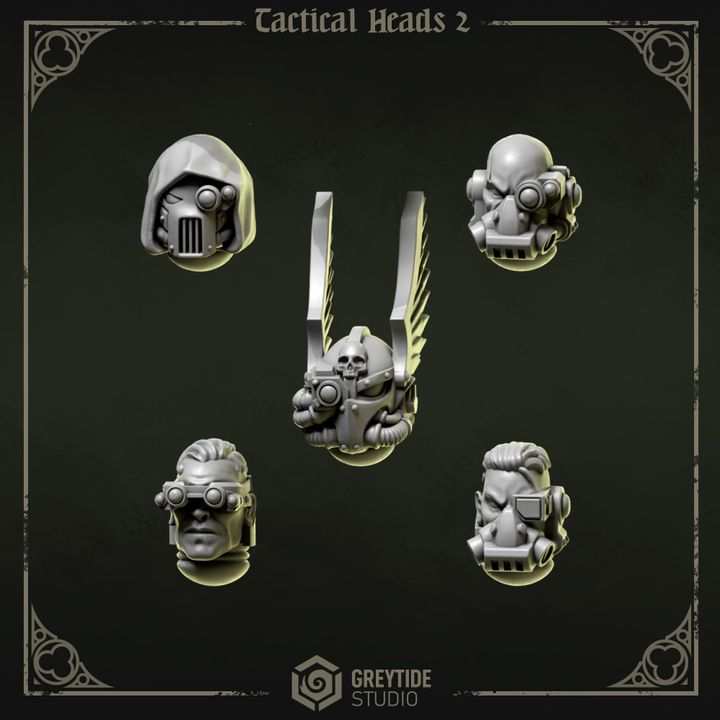 Eternal Pilgrims Tactical Heads 2