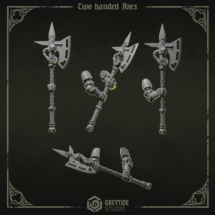 Eternal Pilgrims Two Handed Axes