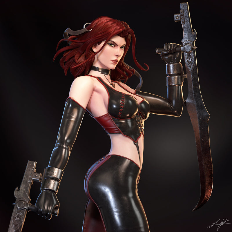 Rayne BloodRayne Resin Statue - view 8