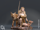 Artemis Resin Statue - view 5