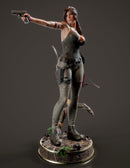 Lara Croft 2 Resin Statue - view 4