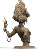 Gaia Resin Bust - view 3