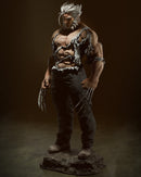 Logan Resin Statue - Design 2 - view 3