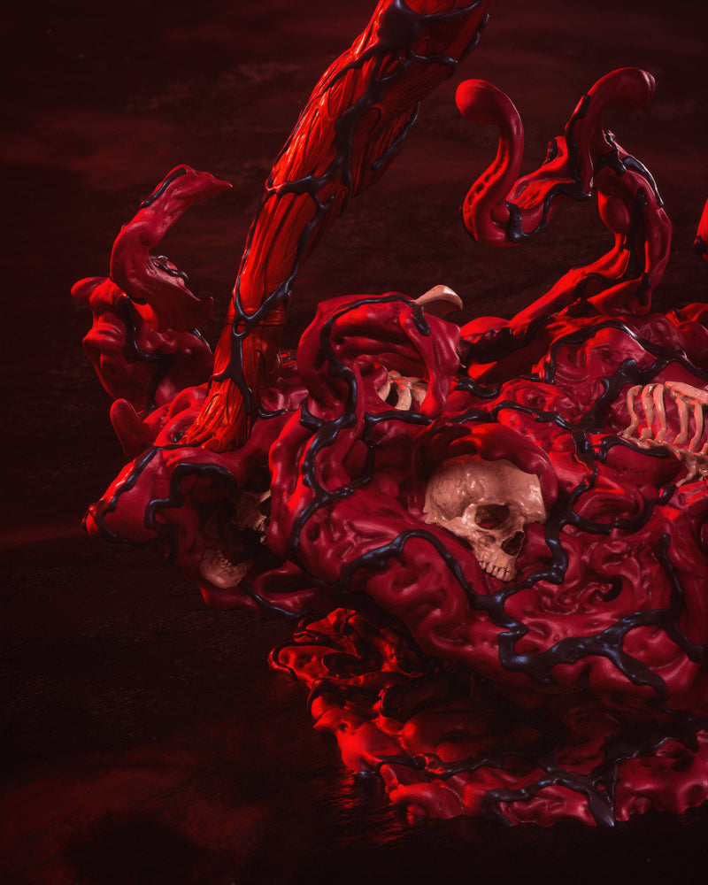 Carnage Mary Jane Resin Statue - view 6
