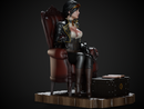 Lady Mechanika Resin Statue - view 3