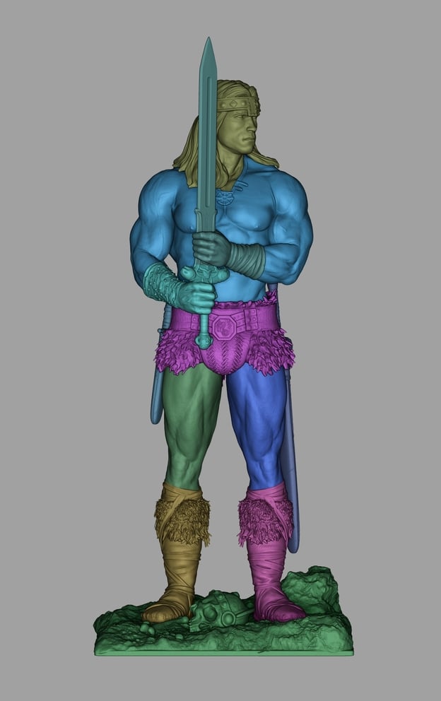 Conan Resin Statue - view 8