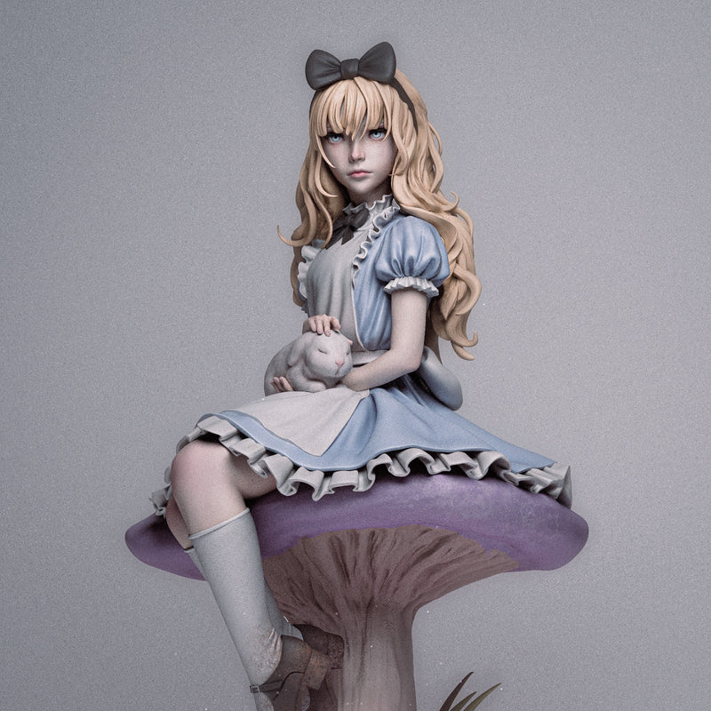 Alice Resin Statue - view 2