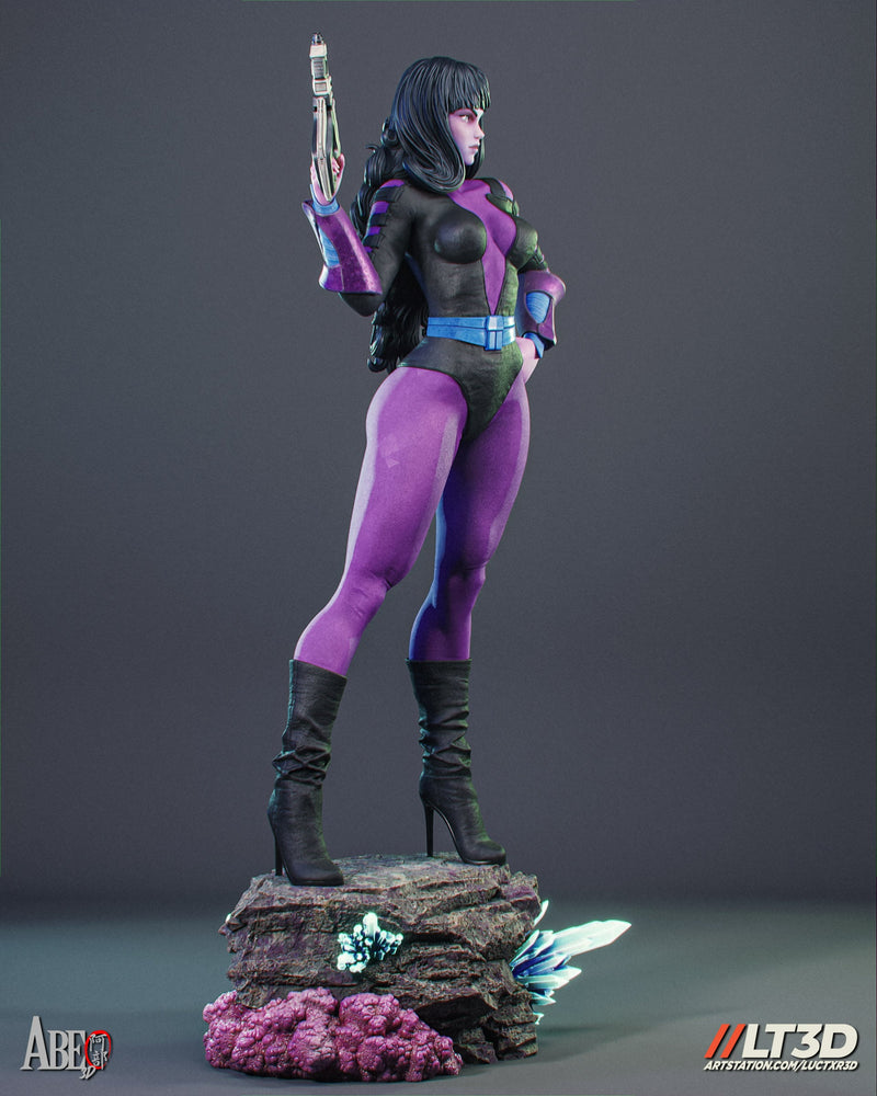 Nebula Resin Statue - view 6
