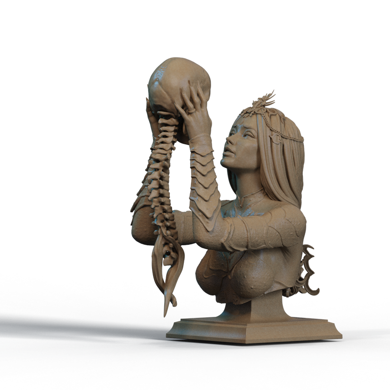 Orin Resin Bust - view 1