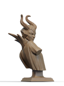 Maleficent Resin Bust - view 1