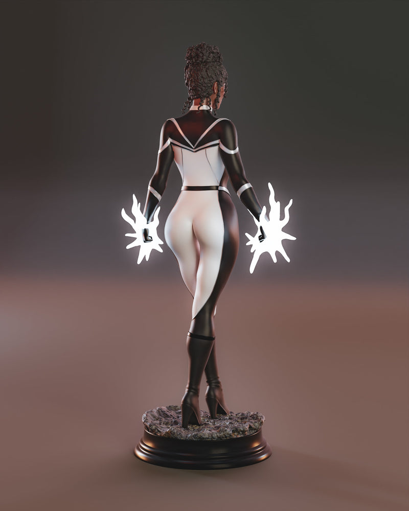 Monica Rambeau - Photon Resin Statue - view 2
