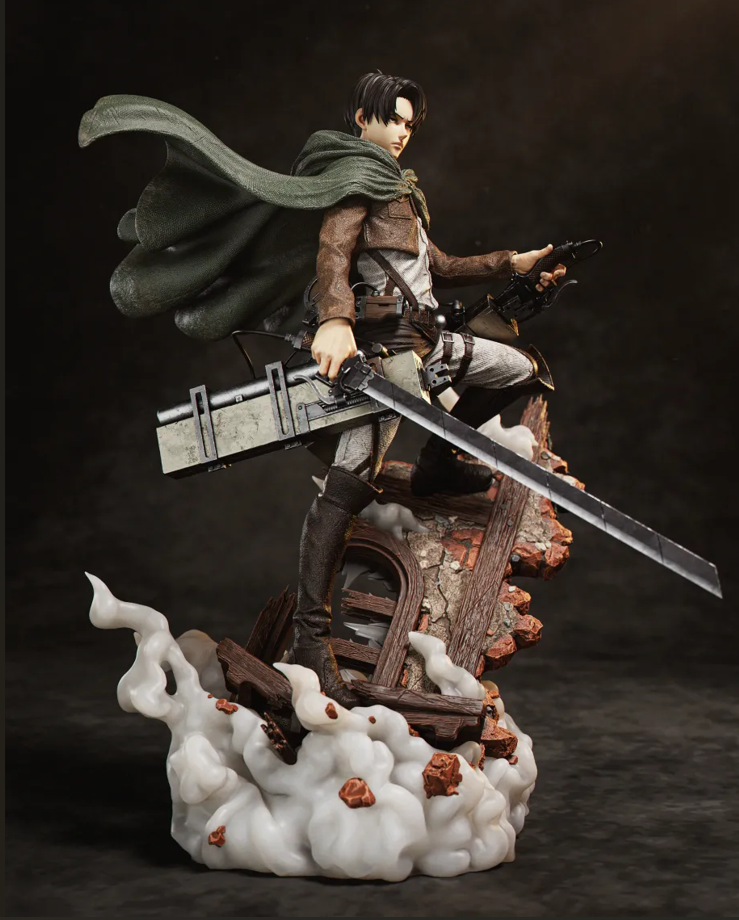 Levi Ackerman Resin Statue - view 5