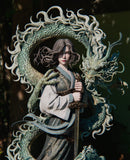 Mulan Resin Statue - view 1