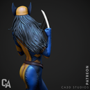 X-23 Resin Statue - view 2
