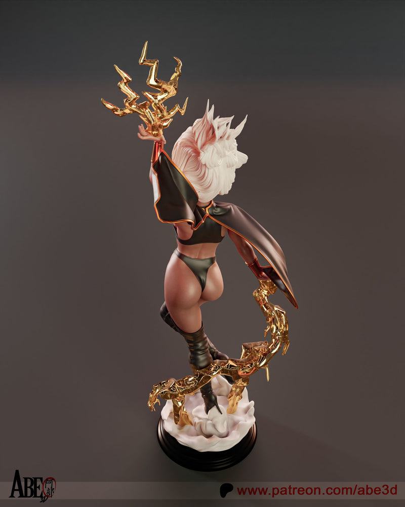 Storm Resin Statue - view 3