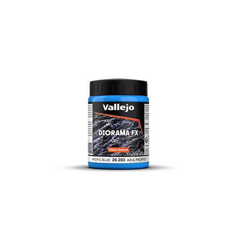 Vallejo Diorama: Water Effects- Pacific Blue, 200 ml.