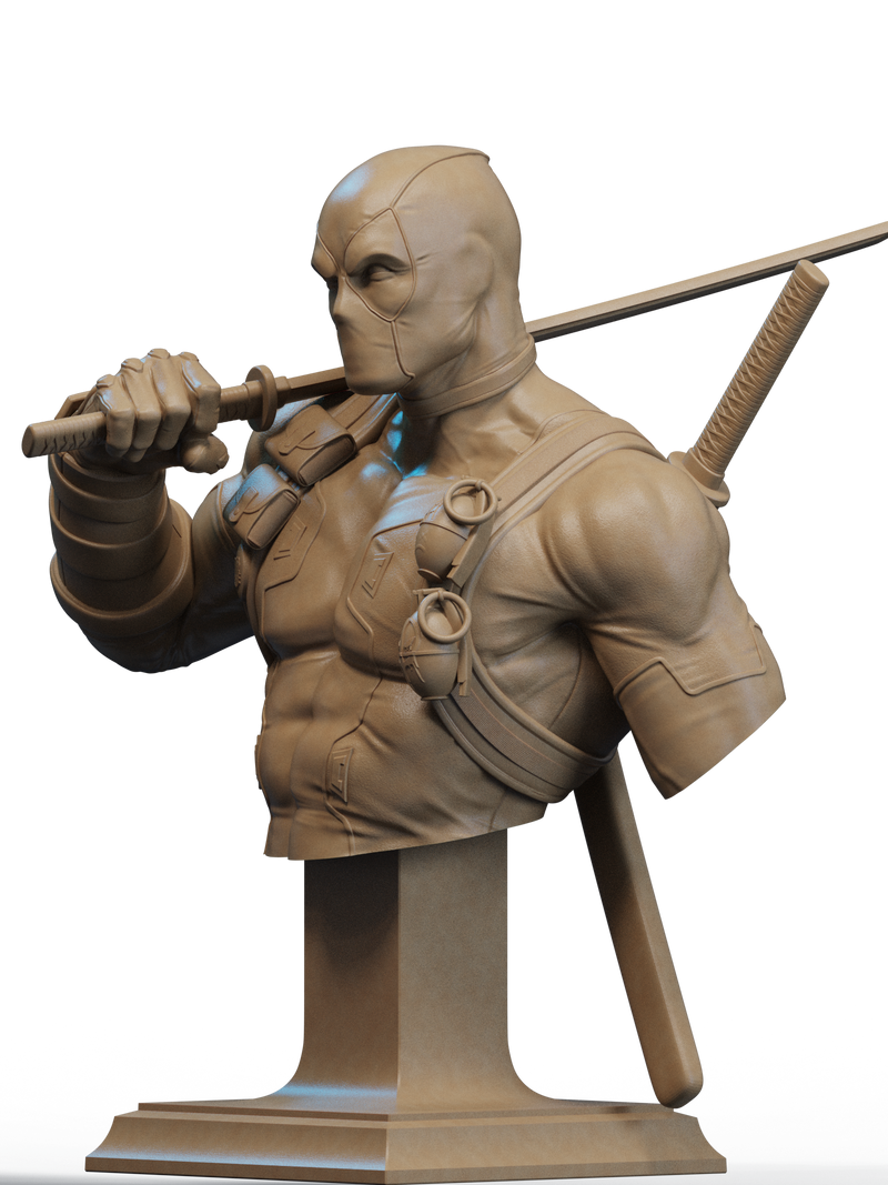 Deadpool Resin Bust - view 3