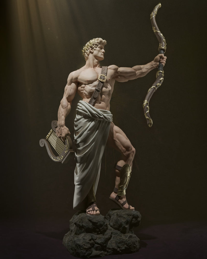 Apolo Resin Statue - view 3