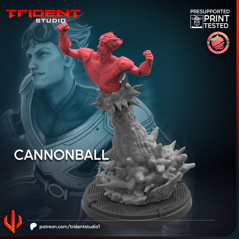 CANNONBALL - Marvel MCP-Compatible 40mm Resin Miniature