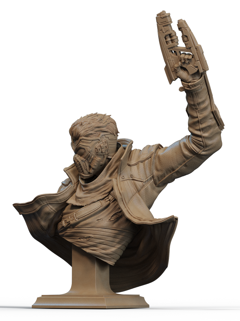 Star Lord Resin Bust - view 3