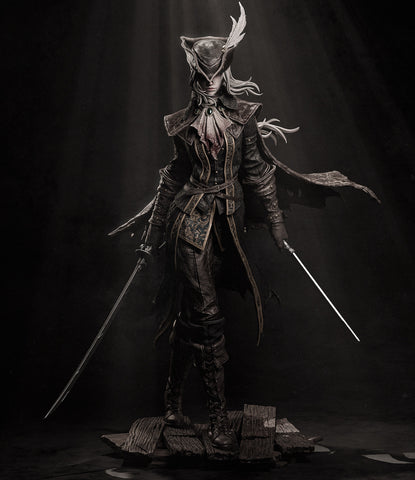 Lady Maria Resin Statue - view 1