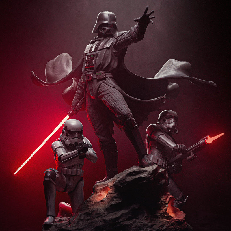 Darth Vader Resin Diorama - view 1