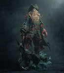 Davy Jones Resin Statue - view 2
